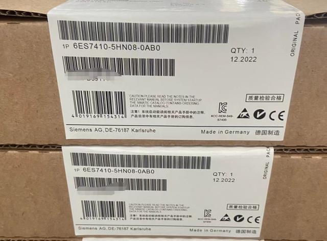 Original | 6ES7410-5HN08-0AB0 | Siemens | CPU 410 SMART Process Automation